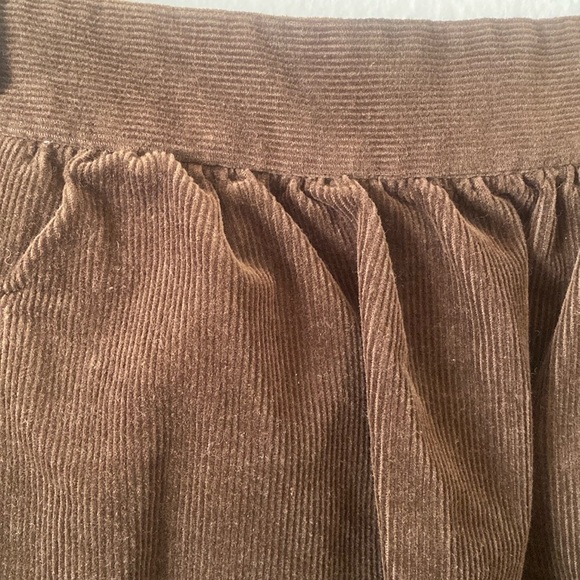 J.Crew Corduroy Mini Skirt | Brown | Side Pockets | Fall Classic Size 6 - Picture 8 of 10